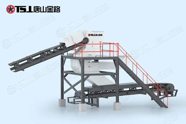 唐山金路機制砂選粉機，解決機制砂含粉量問題